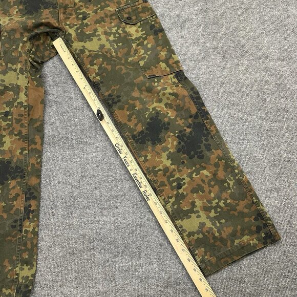 Vintage German Army Pants Mens 30x30 DEU Scharrer Camo 8415-12-361-8597 - Picture 10 of 12